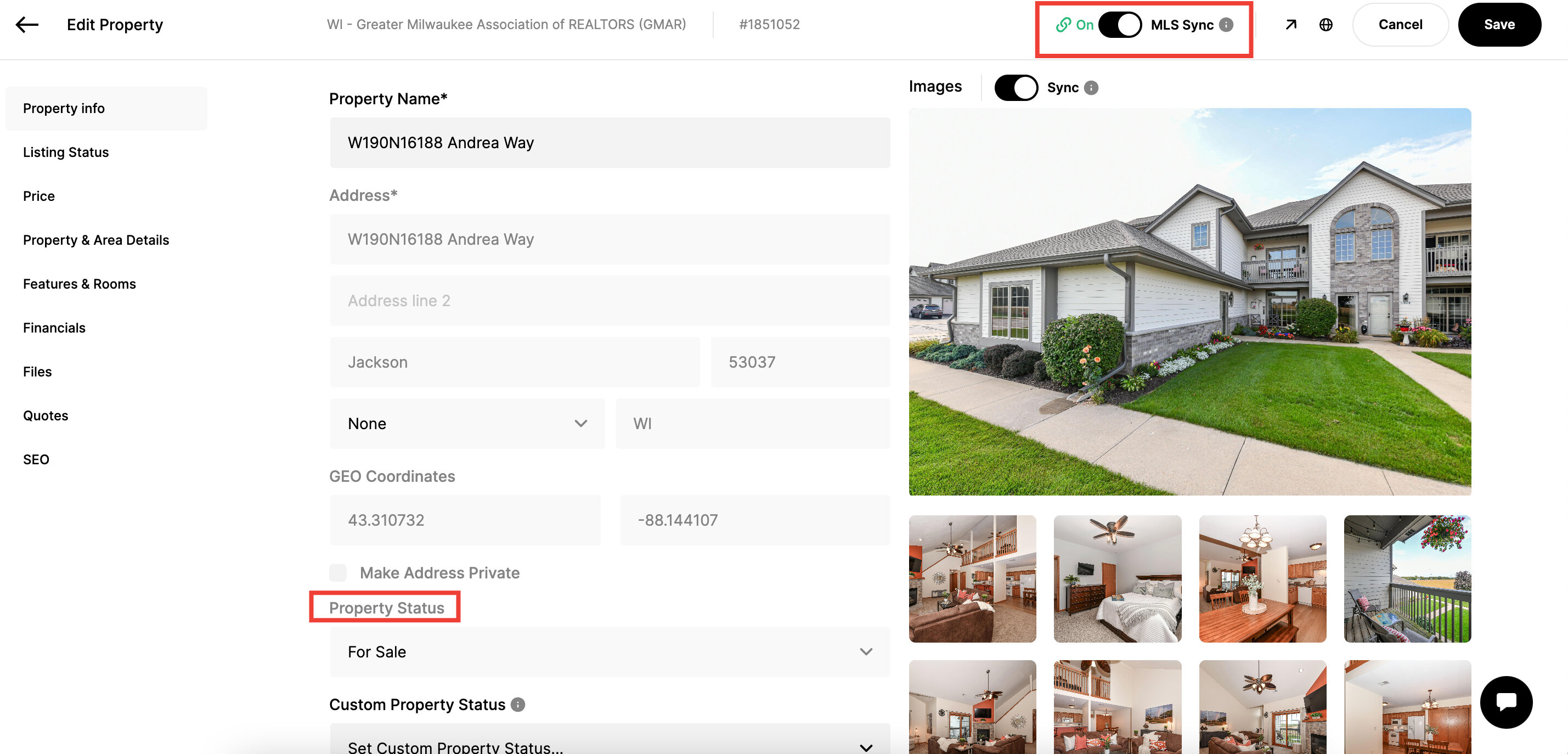 How to manually change a property's status in Presence® | Luxury ...
