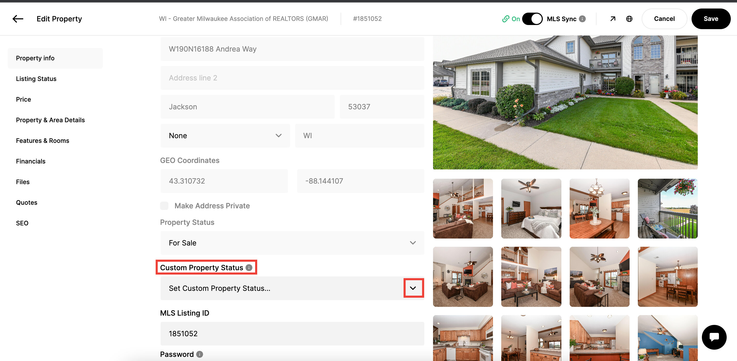 How to add a custom status to a listing | Luxury Presence Knowledge Base